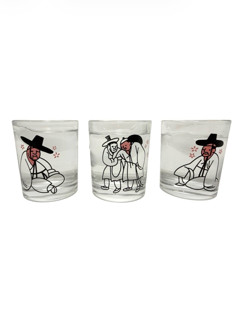 National Museum Goods MU:DS
3 Drunken Scholars Color-Changing Shot Glass Set